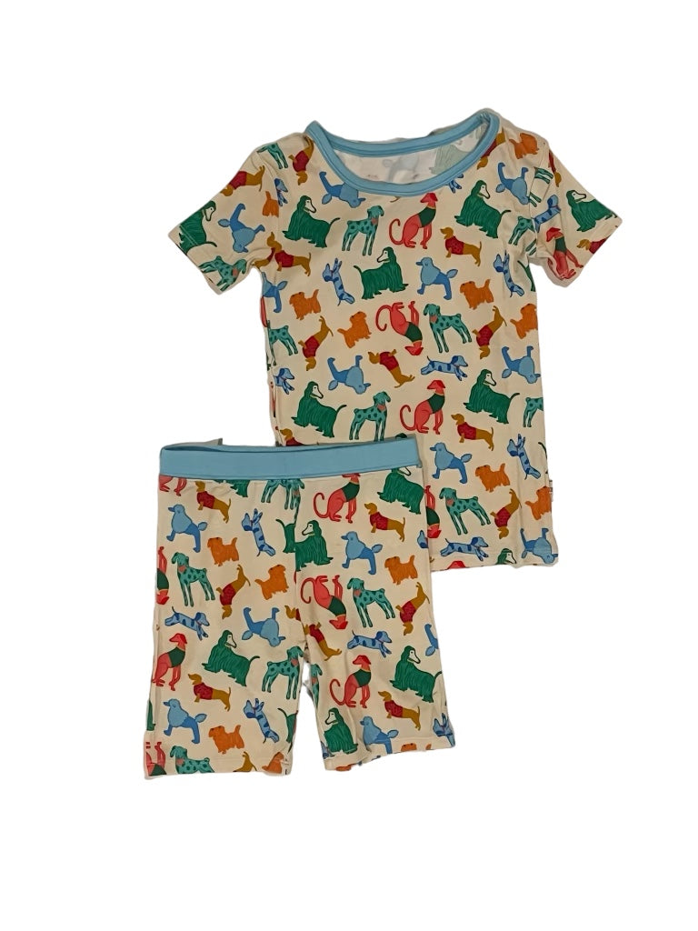 DOG PAWTY | Short Sleeve and Shorts Two-Piece Set