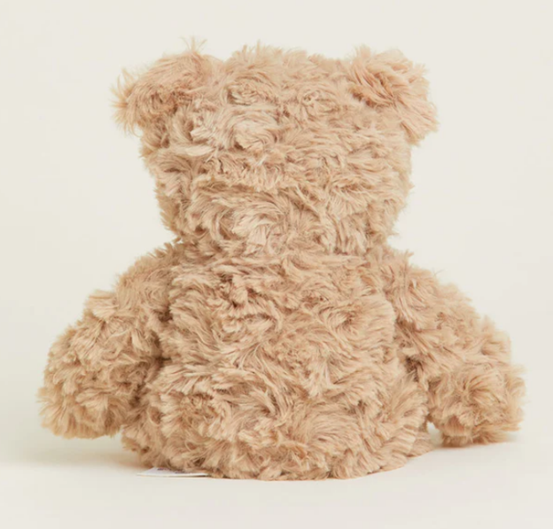 Brown Curly Bear Warmies Junior